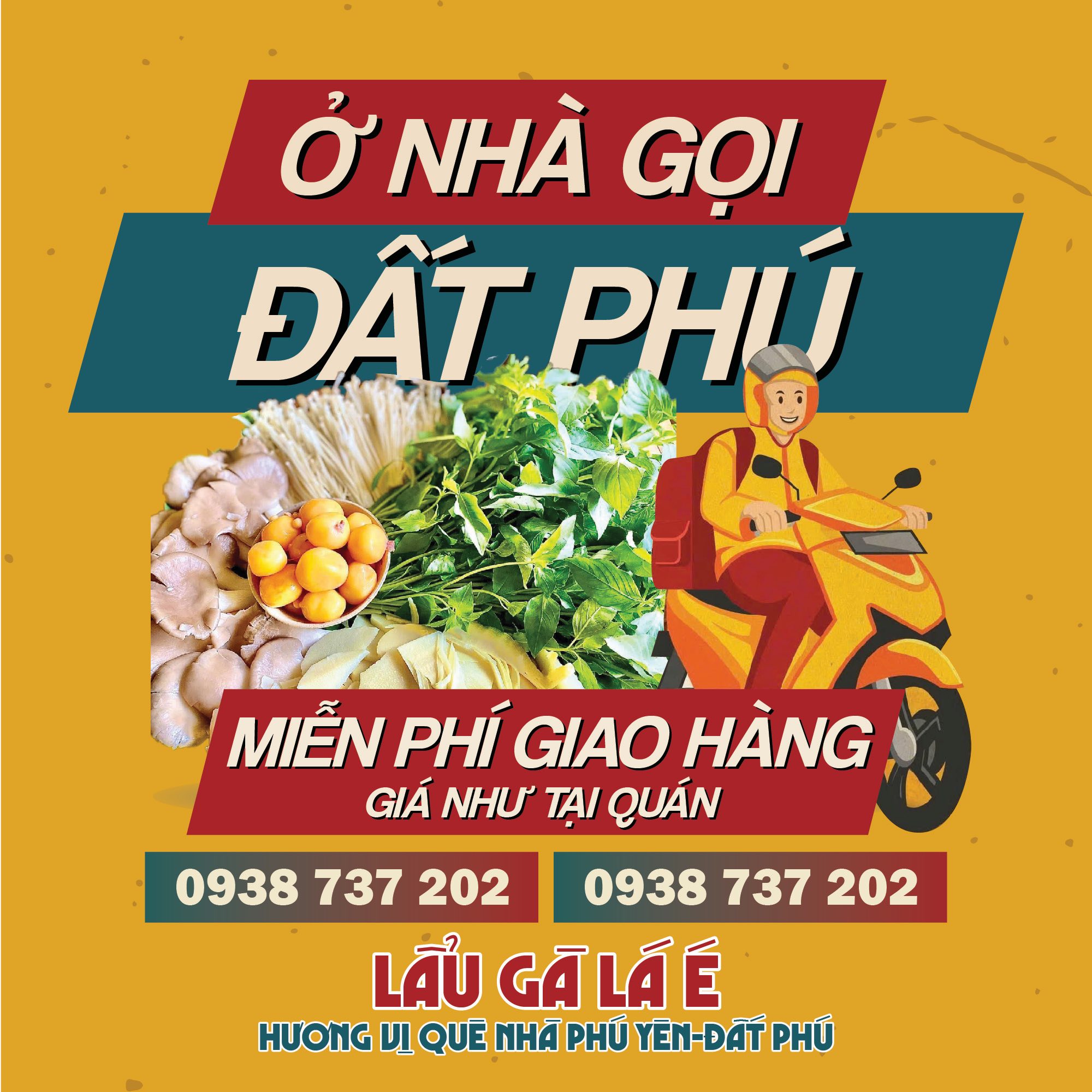 Quán Lẩu Gà Lá É Phú Yên Đất Phú tại Gò Vấp với không gian ấm cúng
